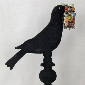 VTG CHICO'S BEADED WRAP BRACELET